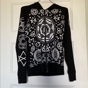 Occult Pentagram Hoodie